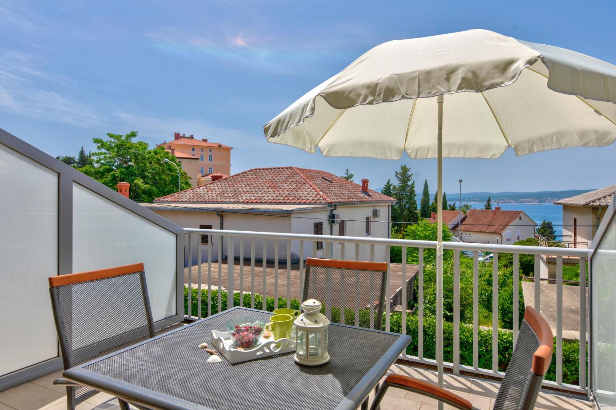 Apartments Jasna Crikvenica Oda fotoğraf